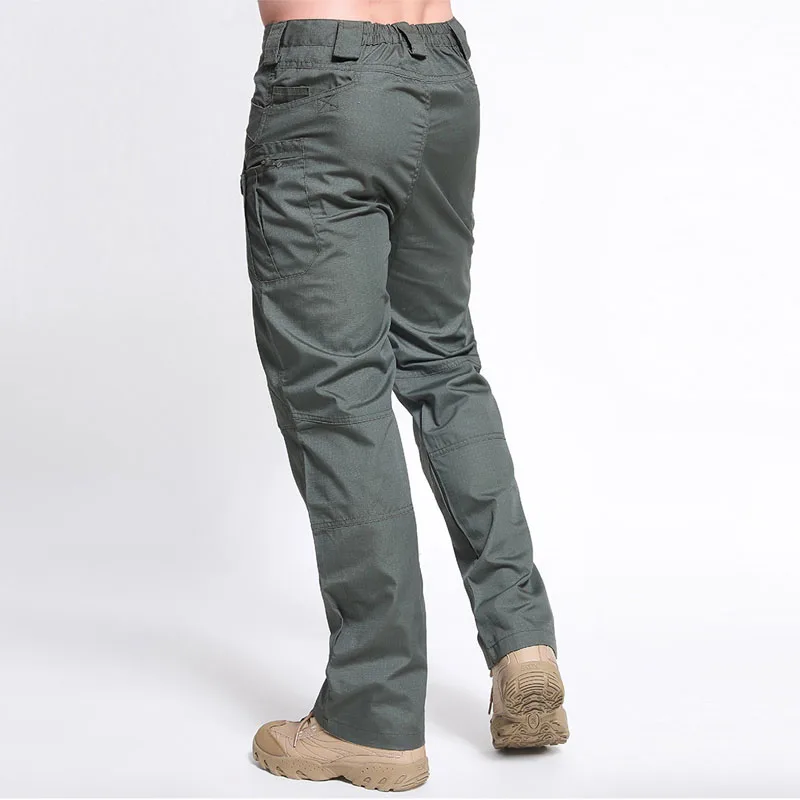 Новинка модные мужские тактические штаны несколько карманов эластичные военные
