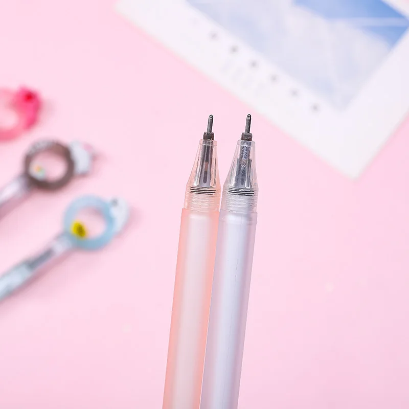 Милый мультфильм животных пончик свинья Дельфин стираемая гелевая ручка кролик