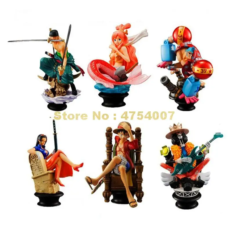 Аниме one piece 1th собирание шахматных изделий из ПВХ луффи сандзи Зоро экшн фигурка
