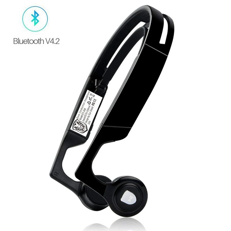

MOREINTECH ES-268 Bone Conduction Bluetooth Earphone Sports Wireless Non-Ear Bone Sensing Hanging Ear