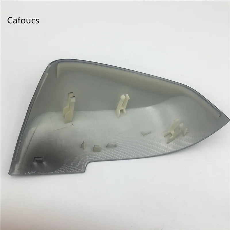 Поддельные углеродного волокна или черный глянец Зеркало заднего вида крышка