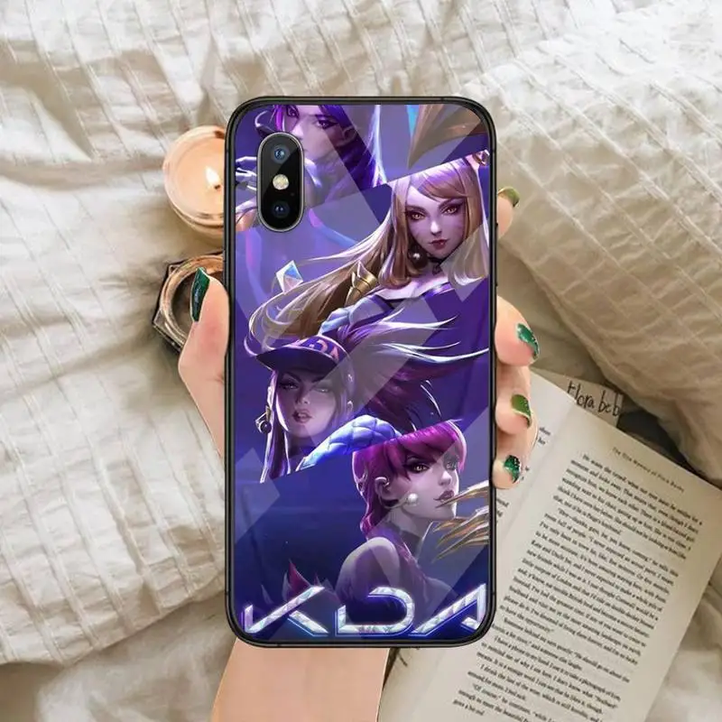 

lol League of Legends Phone Case Tempered glass For iphone 6 6S 7 8 plus X XS XR 11 12 mini PRO MAX