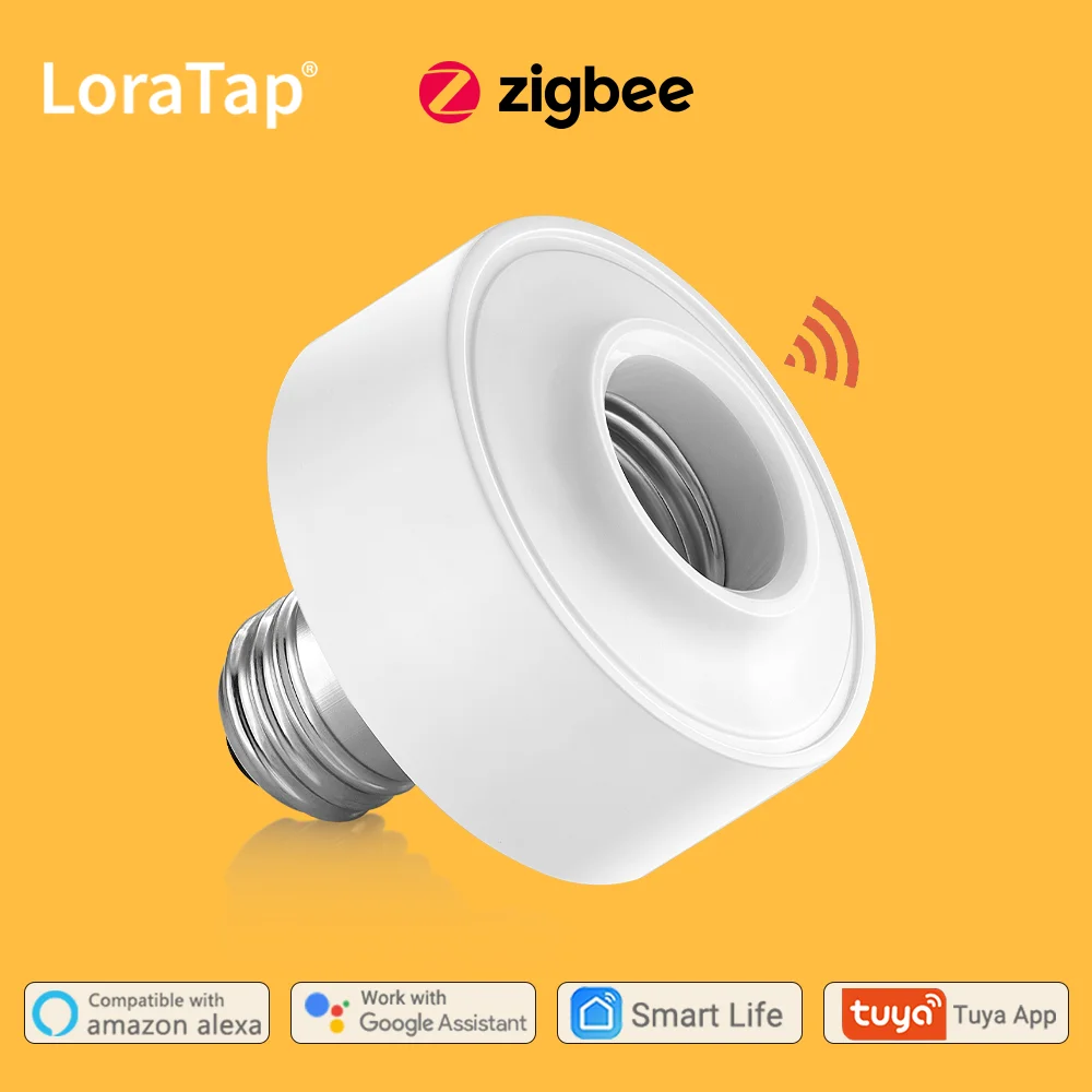 

LoraTap Tuya ZigBee 3.0 Держатель лампы E27/E26