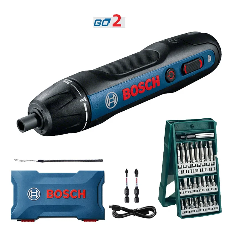 

Power Tool Original for Bosch Go 2 Mini Electric Manual Screwdriver Rechargeable 3.6V Automatic Screwdriver Hand Drill