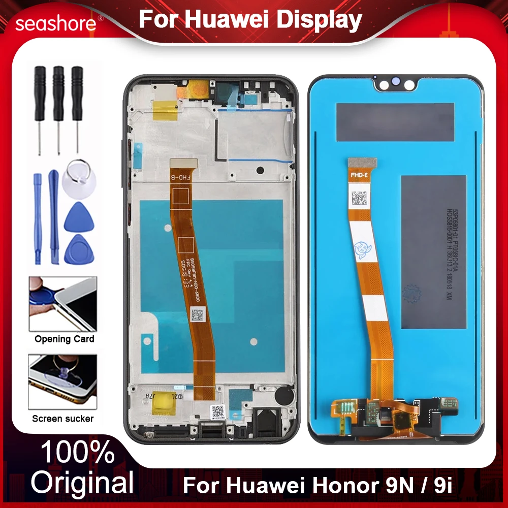 Pantalla t&aacute;ctil Original para Huawei Honor 9i, piezas de repuesto de digitalizador LCD, LLD-AL20-0