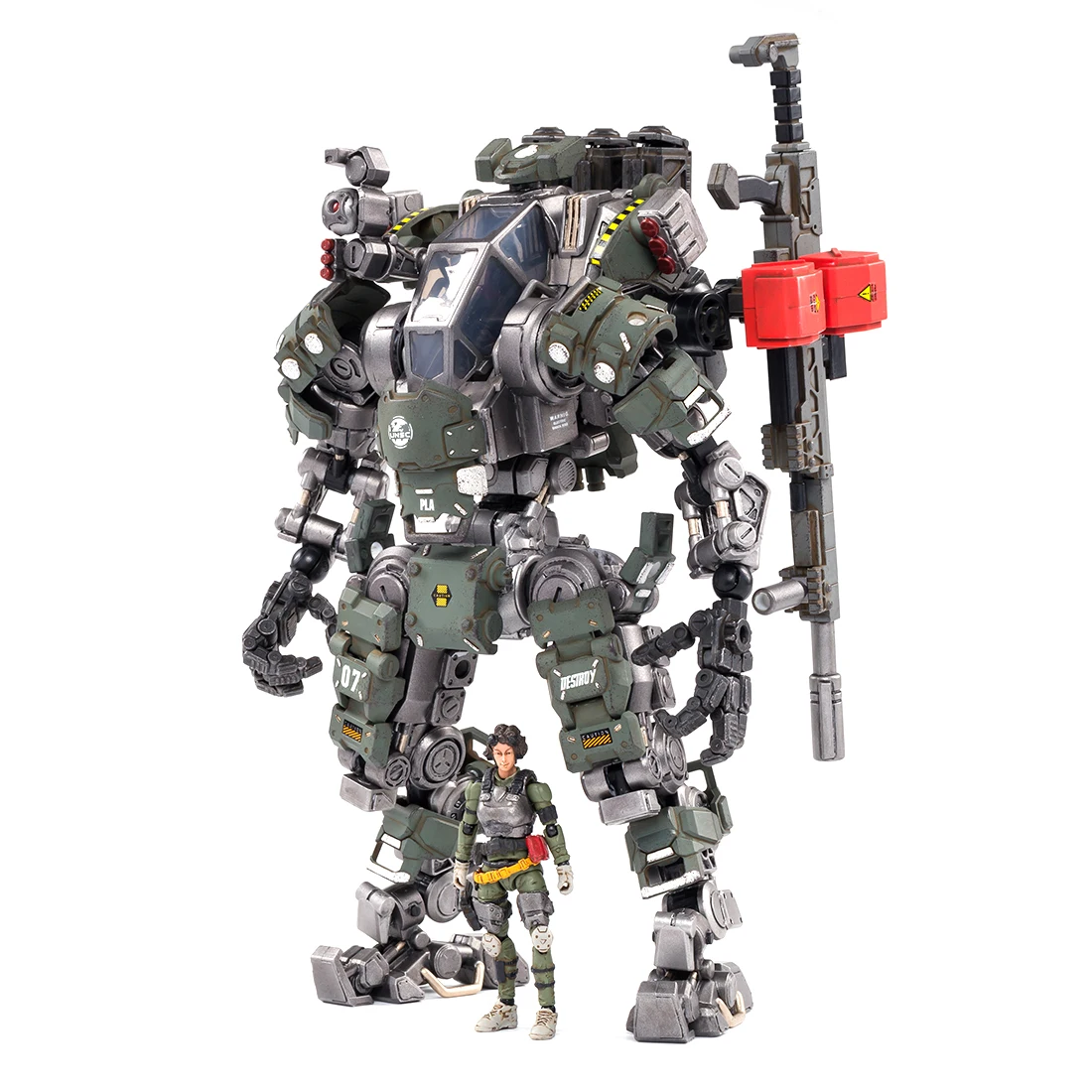 

Экшн-фигурка военного солдата JOYTOY 1/25, 22 см, Mecha H07/H06/H05, Коллекционная модель, подарок для мальчиков, Прямая поставка