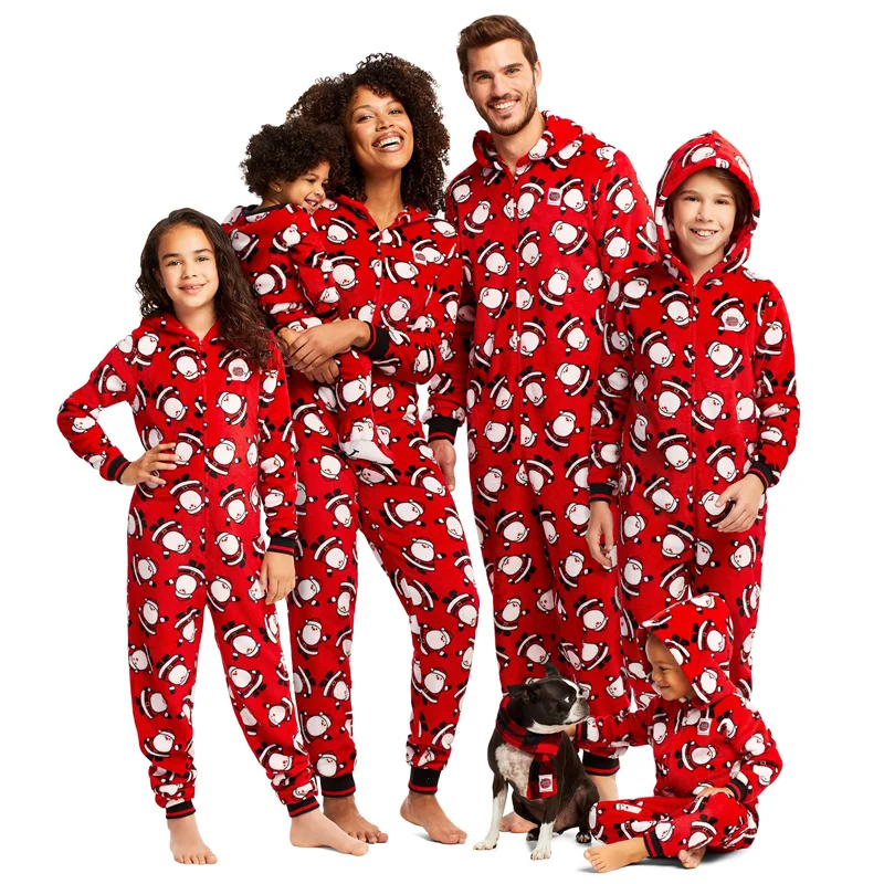 

Christmas Family Matching Clothing Xmas Party Club Pajamas set Women Men Kid Sleepwear Romper Homewear PJ Set