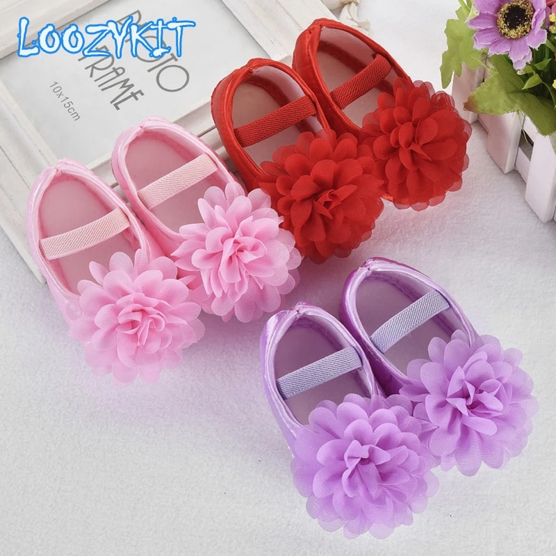 

Baby First Walker Shoes Soft Newborn Baby Girls Shoes For 0-12 Month