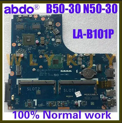 ZIWB0/B1/E0 LA-B101P подходит для материнской платы ноутбука Lenovo B50-30 CPU N2830 GT820M (без
