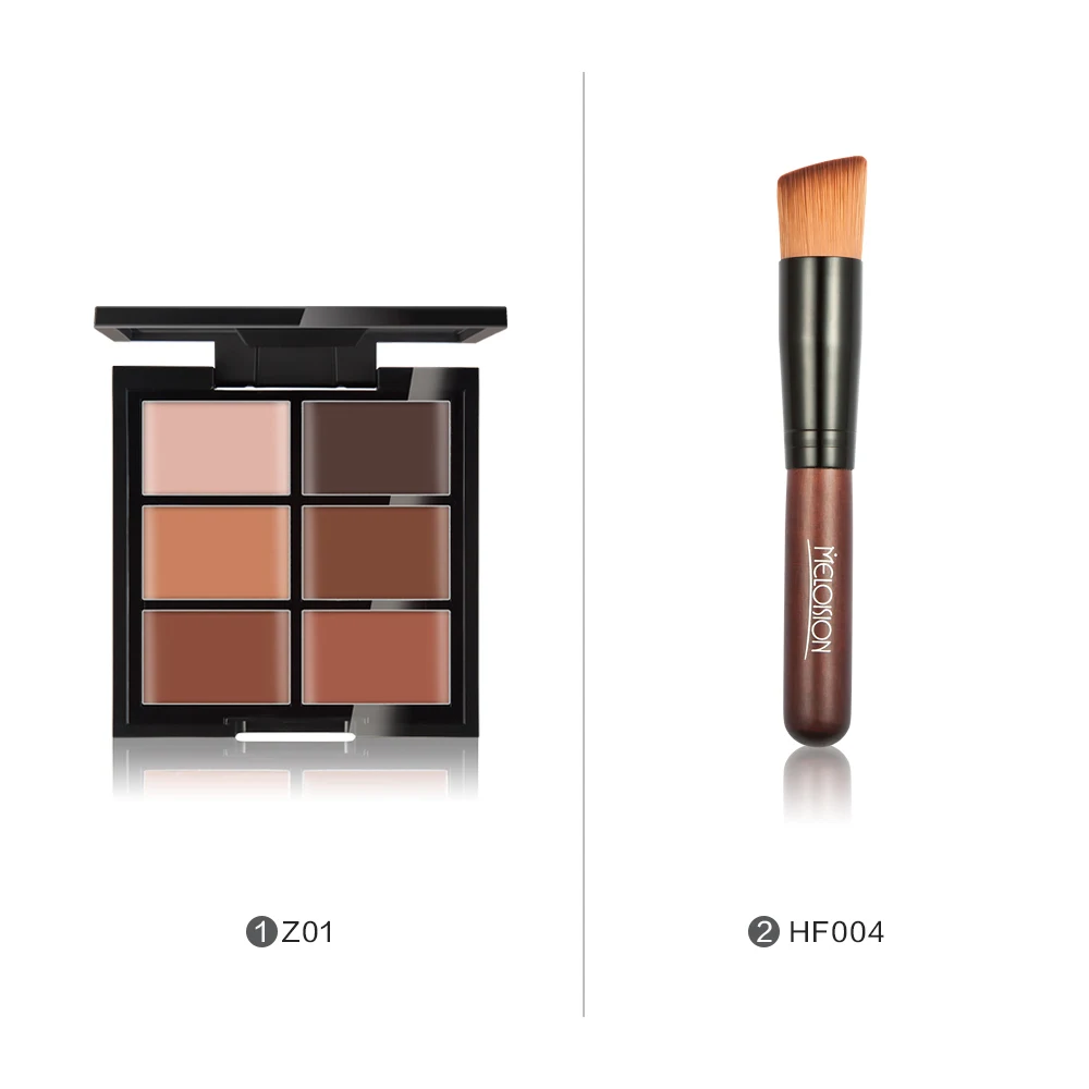 Натуральный Профессиональный консилер палитра для макияжа 18 цветов