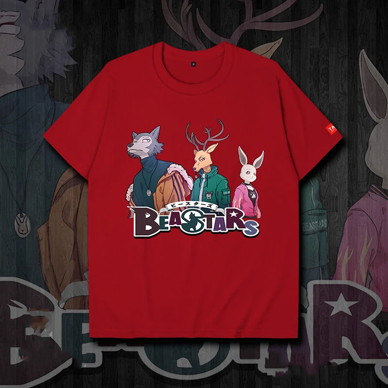 Унисекс аниме BEASTARS Legoshi Haru Louis мультфильм смешные короткие фотообои для женщин