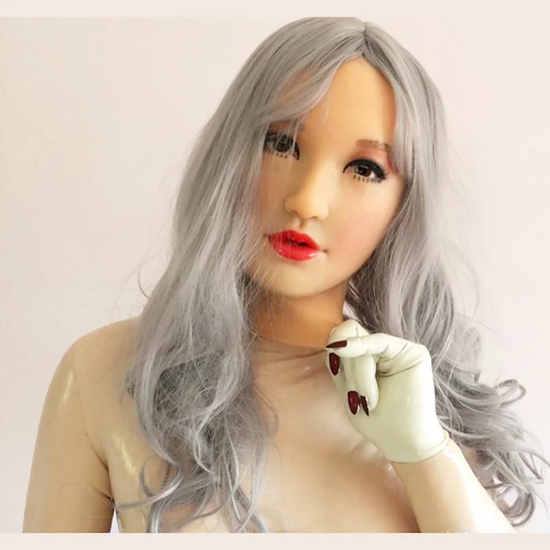 Качественная Мягкая силиконовая Реалистичная полноголовая Женская/Женская