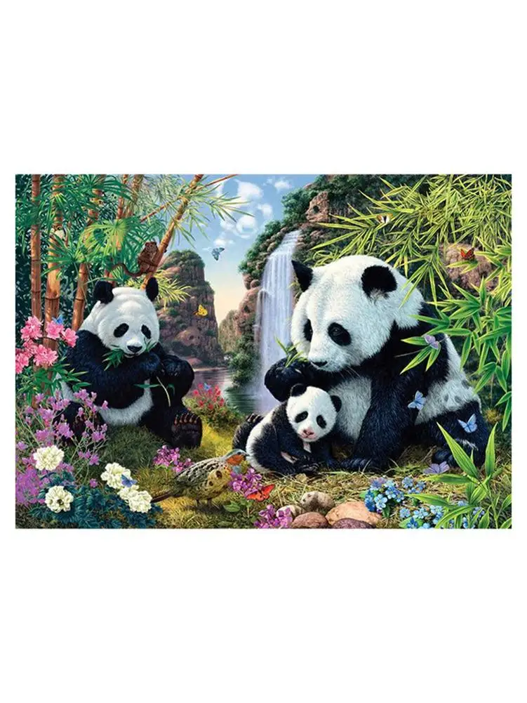 5D DIY картина панда полная вышивка Стразы декоративная живопись для гостиной