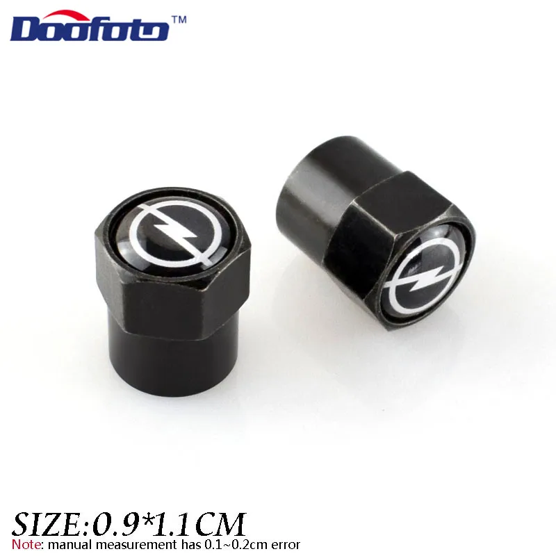 Колпачки для автомобильных клапанов Doofoto 4x Opel Astra j Insignia g Corsa Zafira b Mokka Vivaro Meriva