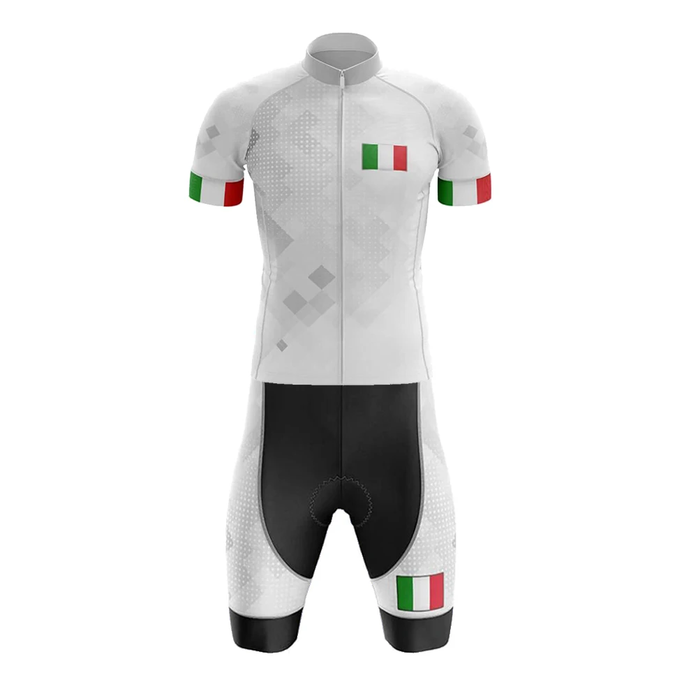 Итальянская велосипедная майка костюм для велоспорта Быстросохнущий мужской