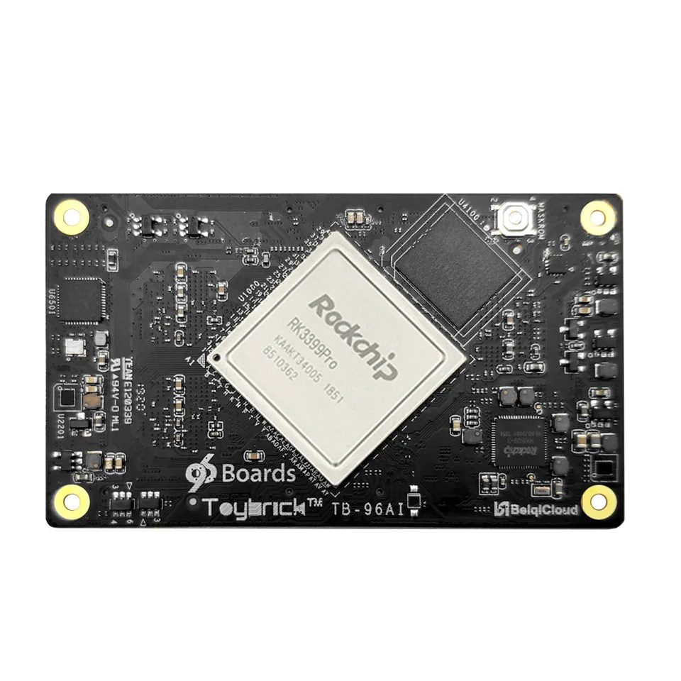 96 доски TB-96AI AI комплект разработчика с двумя камерами процессор Rockchip RK3399Pro для