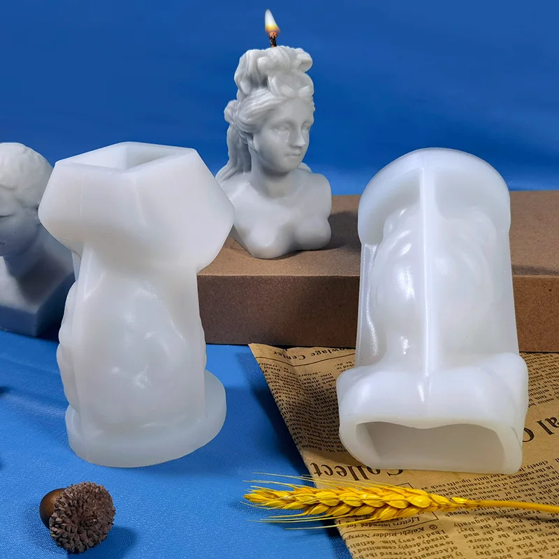 Силиконовая форма для свечей сделай сам Большая Ювелирная в виде Западной