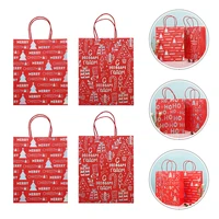 24pcs christmas paper gifts bag wedding gift party favors snack wrapping bag