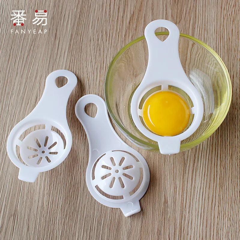 

Stainless Steel Egg White Separator Tools Eggs Yolk Filter Gadgets Kitchen Accessories Separating Funnel Spoon Egg Divider Tool