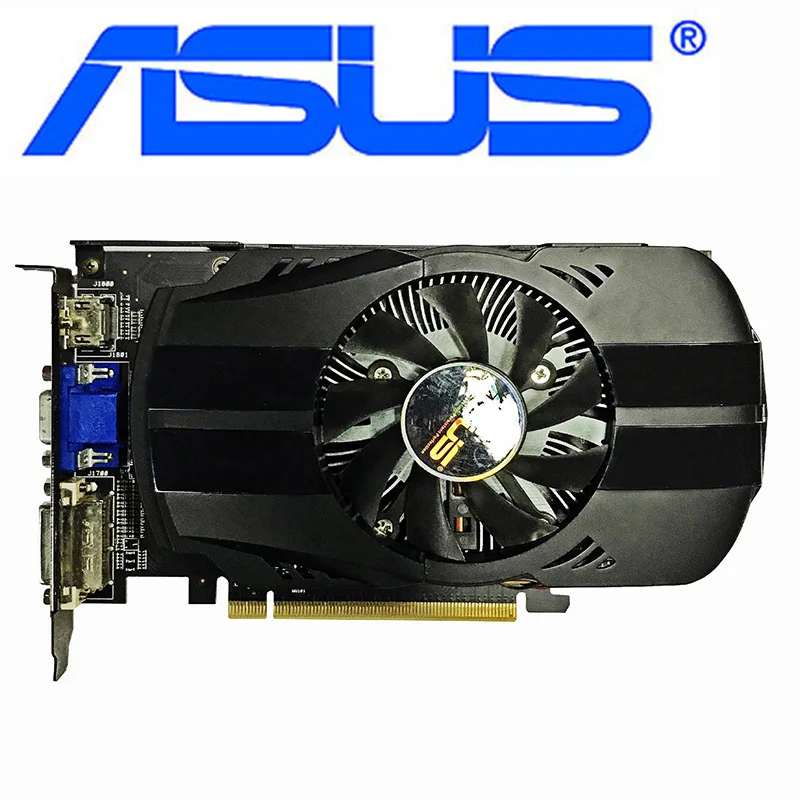 Видеокарта ASUS EAH6770 1 ГБ GDDR5 H6 770 Radeon HD 6770 HDMI DVI VGA HD6770 эквивалент GTX650 б/у | Компьютеры и