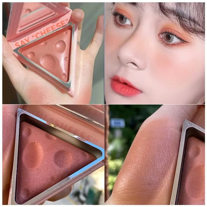 LAIKOU сыр 4 цвета Румяна для лица минерализация Макияж подсветка профессиональная