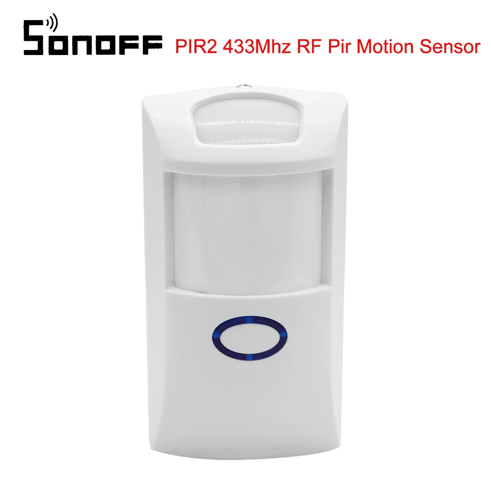 Интеллектуальный выключатель света Sonoff Pir2 Rf движения Pir Сенсор детектор 433 МГц Wi Fi