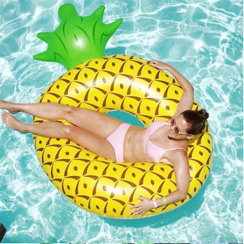 

Pineapple Inflatable Swimming Pool Swimming Ring Giant Swimming Pool Floating Toy Ring Beach Party Adult Child Water Sport Swim