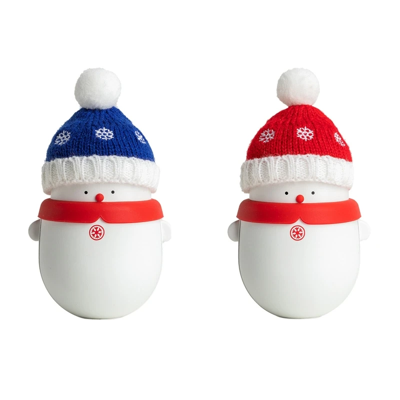 

6000/10000mAh Cute Christmas Snowman USB Rechargeable Hand Warmer Power Bank