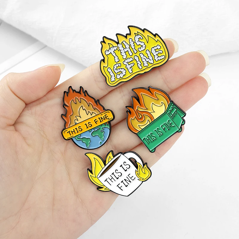 Эмалированные булавки в 5 стилях с изображением этих прекрасных кофейных чашек