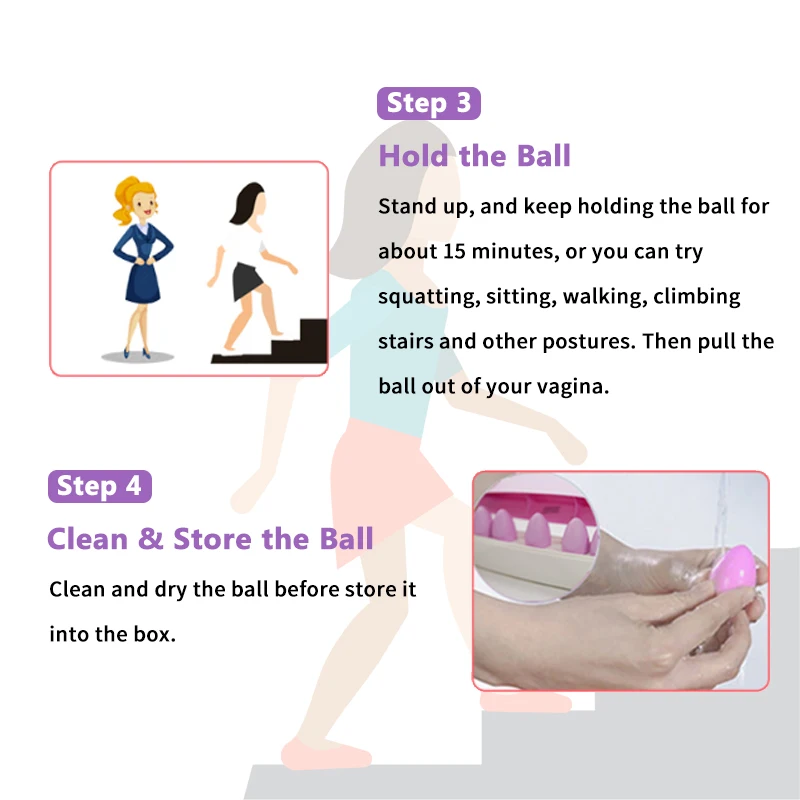 Кегелевые шарики медицинский силиконовый утягивающий тренажер мячи для