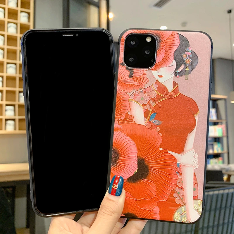 Girly чехол для телефона Xiaomi Redmi Mi 8 9 A2 5X A3 Note 7 6 5 5A K20 Pro 4X с элегантным цветком Мягкая