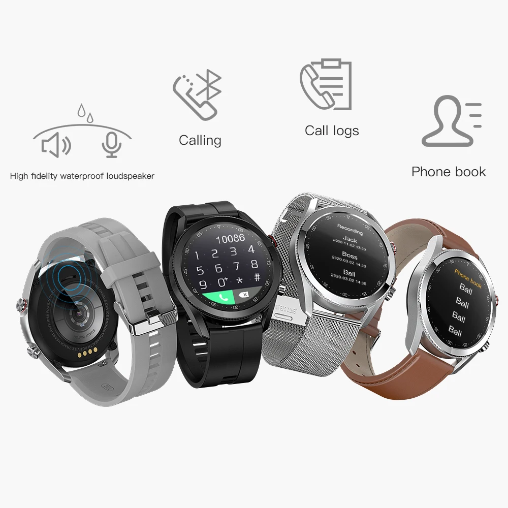 

2021 New L19 Smart Watch Men Women 1.3 inch Round Screen Bluetooth Call Smartwatch Long Battery Watches Blood Oxygen PK L13 L15