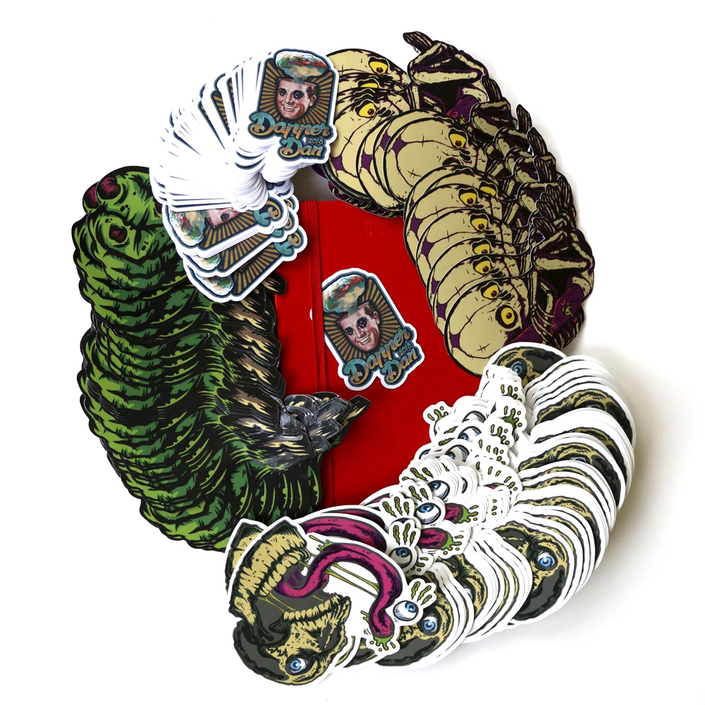 Пользовательский логотип наклейка для дневника милые эстетические кавайные