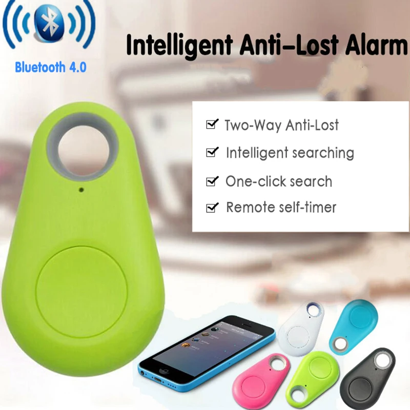 Mini Anti Lost Alarm Wallet Key Finder Smart Tag Bluetooth Tracer GPS Locator Keychain Pet Dog Child ITag Tracker Key Finder