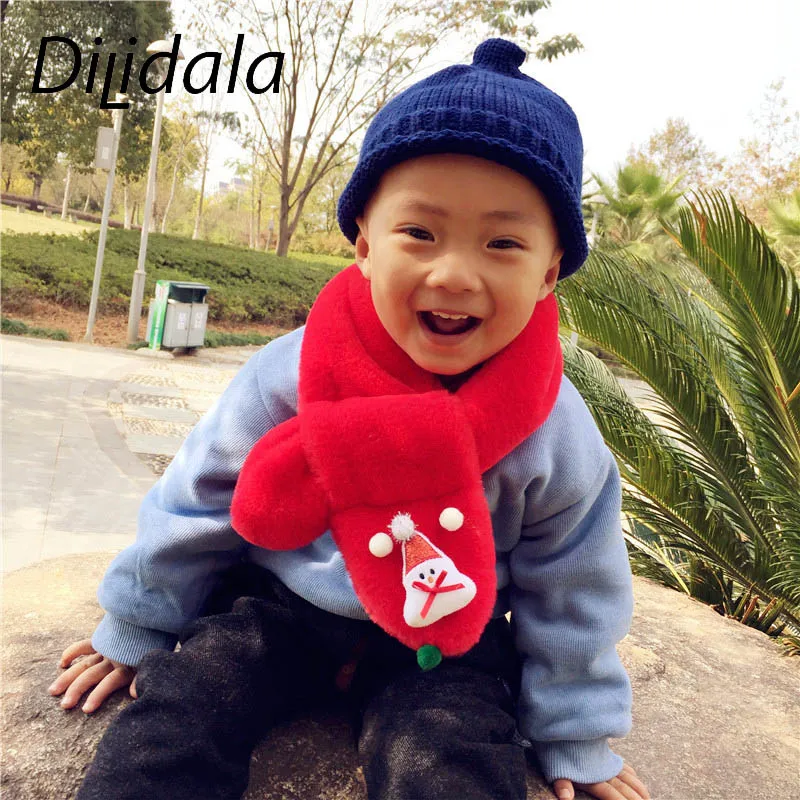 Dilidala/Новинка 2019 года Рождественский плюшевый детский шарф с кроликом из
