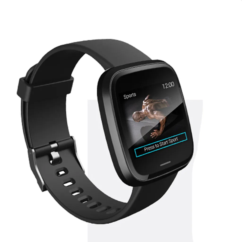 IT16 пульсометр кровяное давление мониторинг сна Смарт часы Шагомер трекер жизнь