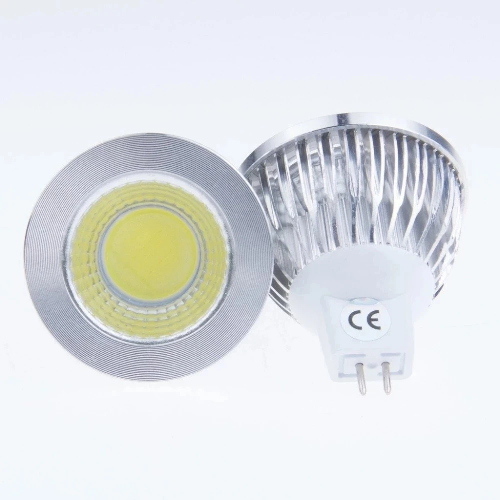 New high power LED lamp MR16 GU5.3 shock 6W 9W 12W Dimmable BLOW Searchlight warm cool white MR 16 12V lamp GU 5.3 220V
