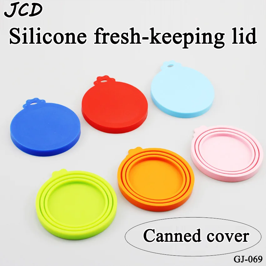 Силиконовая крышка для корма домашних животных многоразовый колпачок хранения