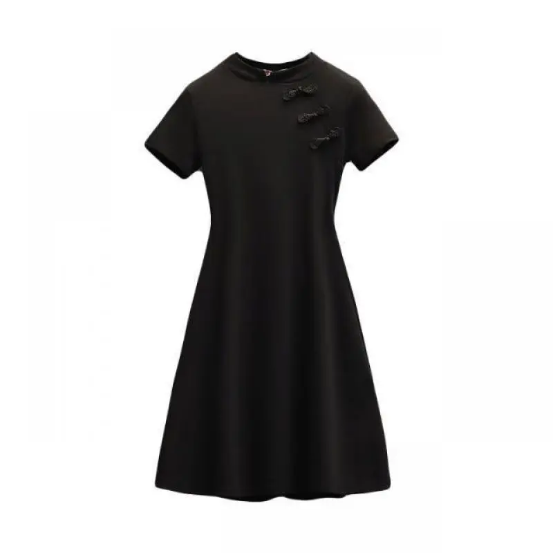 

Plus Size Women's Tennis Skirt 2021 Summer Chinese Retro Leisure Sports Short Skirt Slimming Young Elastic Short T-shirt Skirts