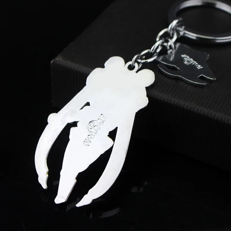 

20PCS Sailor moon Metal key ring Accessories Pendants haikyuu self defense key chain for women Valentines day gift