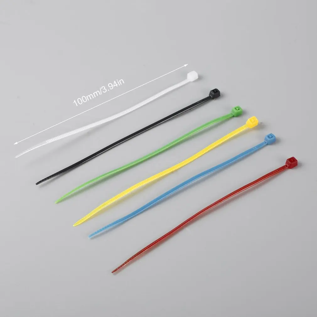 900 штук. Нейлоновые кабельные стяжки с самоблокирующимся замком. Черные белые