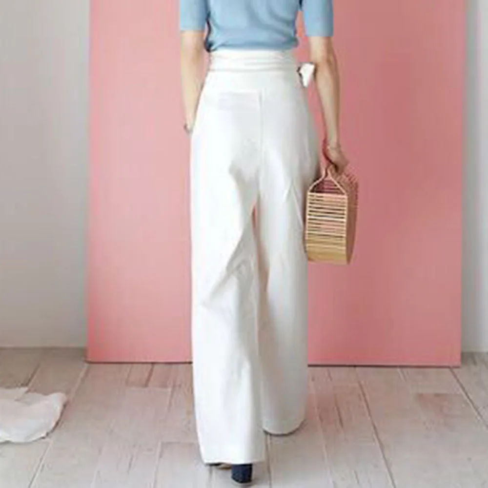 Черные брюки в Корейском стиле осень 2020 винтажные элегантные женские офисные