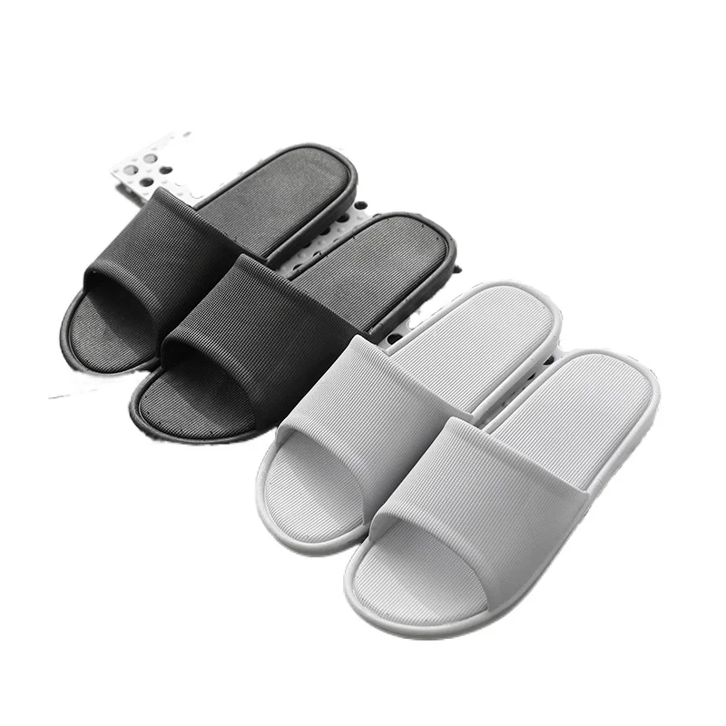 

Men's Indoor Couple Household Non-Slip Soft Bottom Bath Bathroom Slippers Female Summer Slippers Flat with