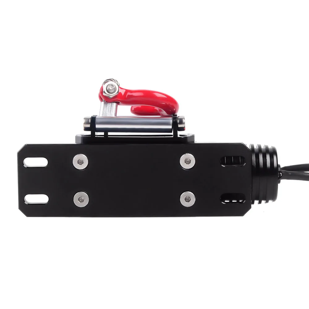 Металлическая электрическая лебедка и беспроводной пульт дистанционного