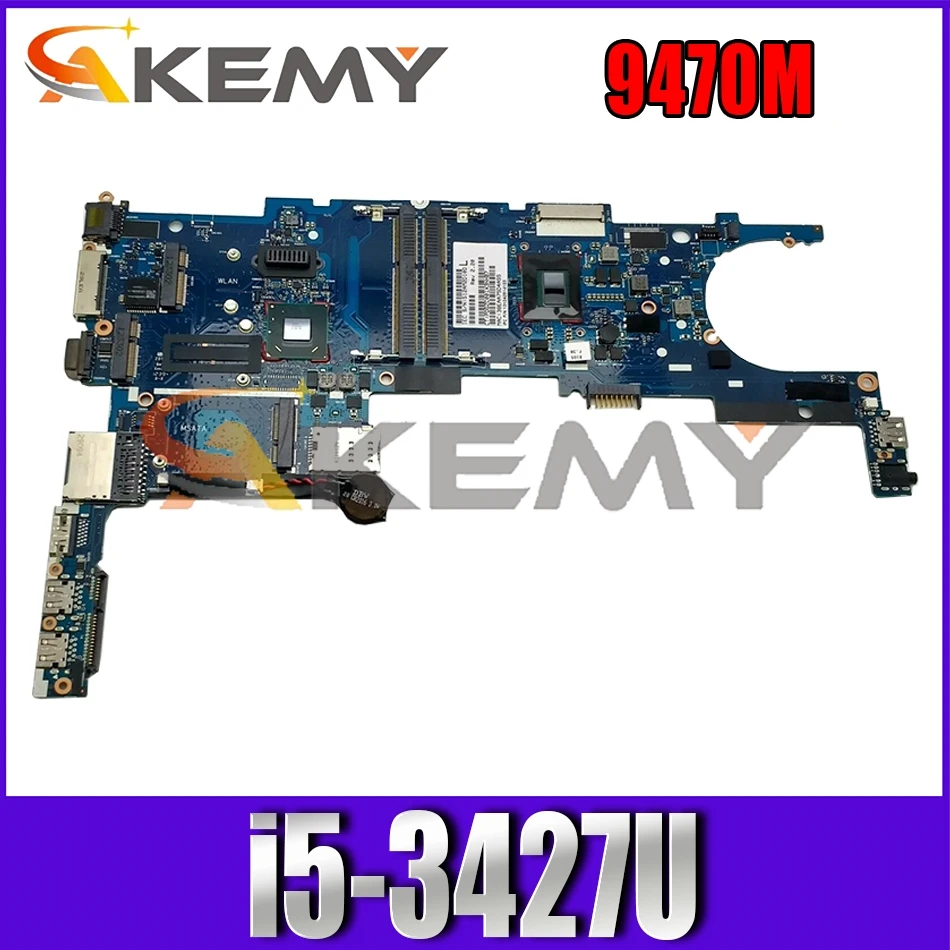 702849 001 601 для HP Elitebook 9470 м i5 3427U Материнская плата ноутбука 6050A2514101 SR0N7 DDR3 материнская