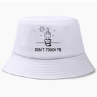 Панама с забавным КАКТУСОМ Dont'S Touch Me для мужчин и женщин, Панама для рыбалки, охоты, кепка для бассейна, шляпа от солнца, пляжный круглый верх