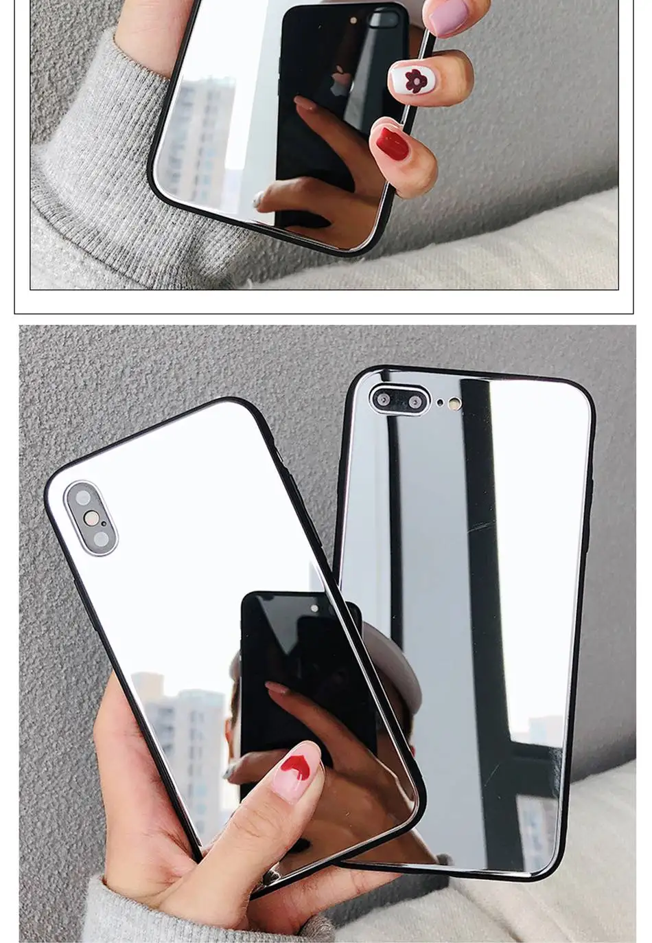 YBD жесткий mi rror чехол для Xiao mi redmi Note 7 K20 pro защитный чехол для Xiao mi 9t mi 9 9SE чехол Funda Coque redmi Note 7 8 7A