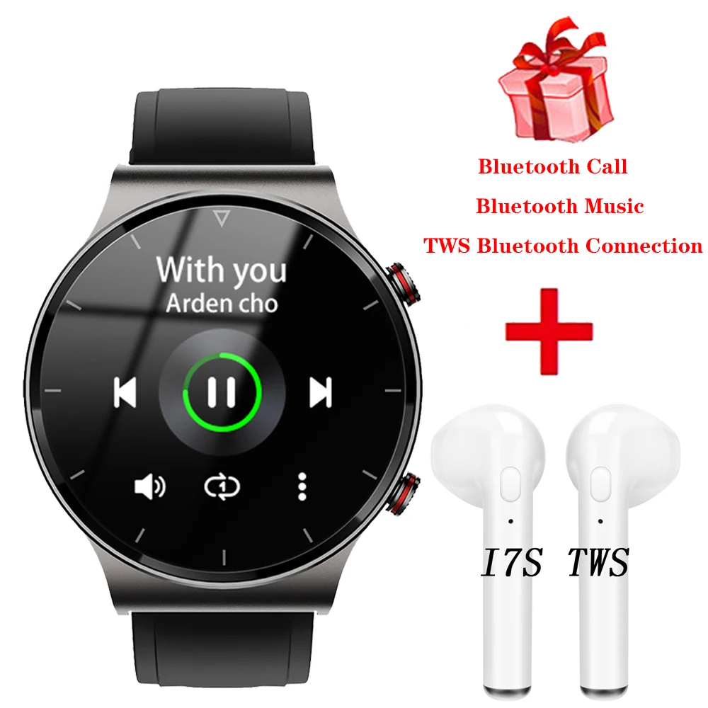 

Смарт-часы I19 мужские, с поддержкой Bluetooth, TWS, MP3