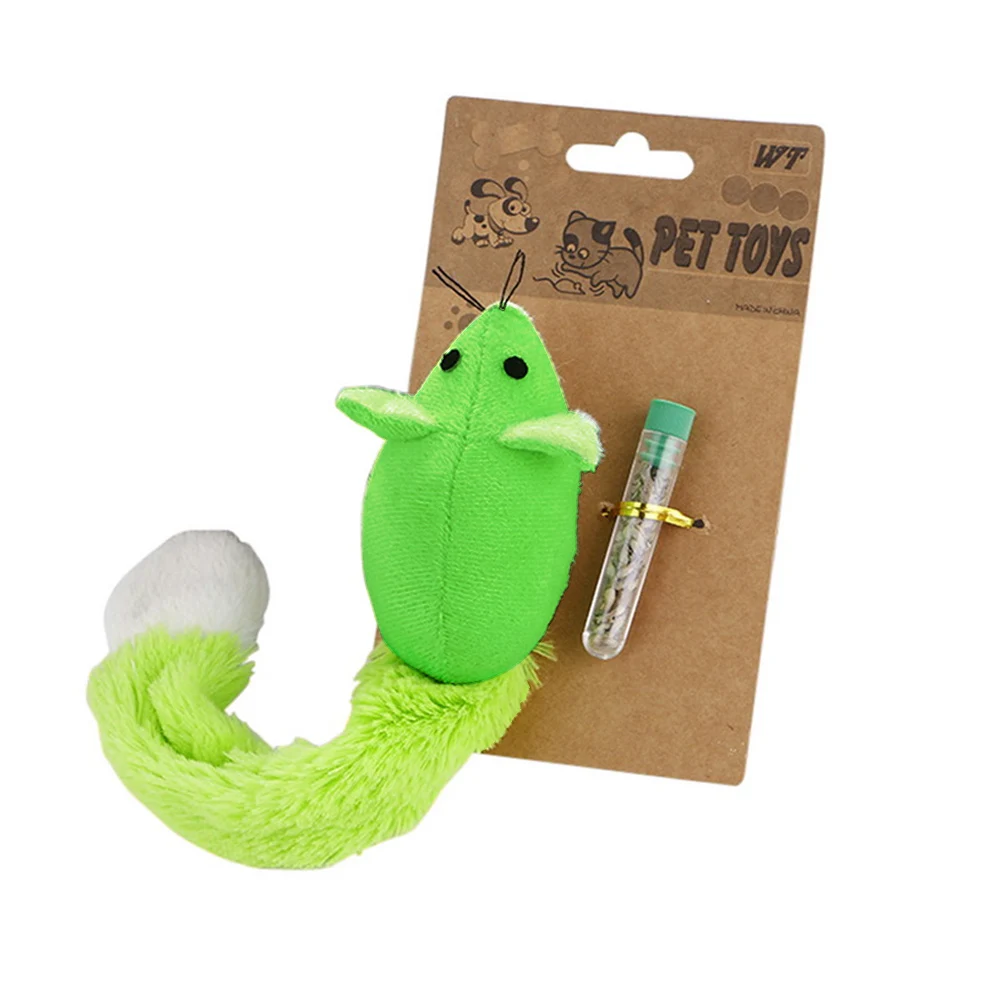 green Mice Mouse Toy 1/2/3/4 шт. кота из натуральных материалов кошачья мята лечения мячи для животных кошачьи игрушки интерактивные мыши Мышь котенок игрушки кошки игровой чистки зубов игрушка - Цвет: green Mice Mouse Toy