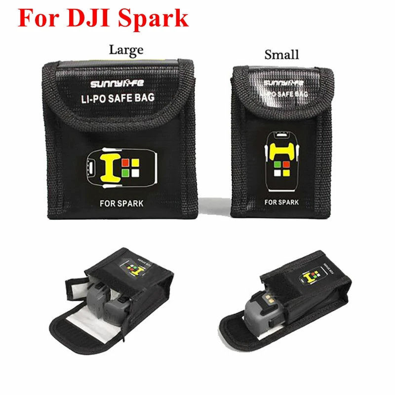 Для DJI SPARK Drone Lipo чехол для батареи Взрывозащищенная безопасная сумка хранения